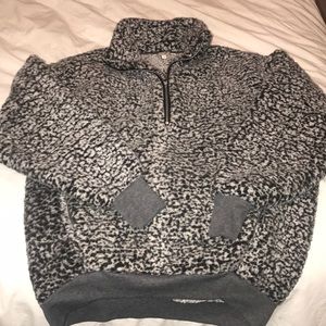 Express Sherpa Sweater